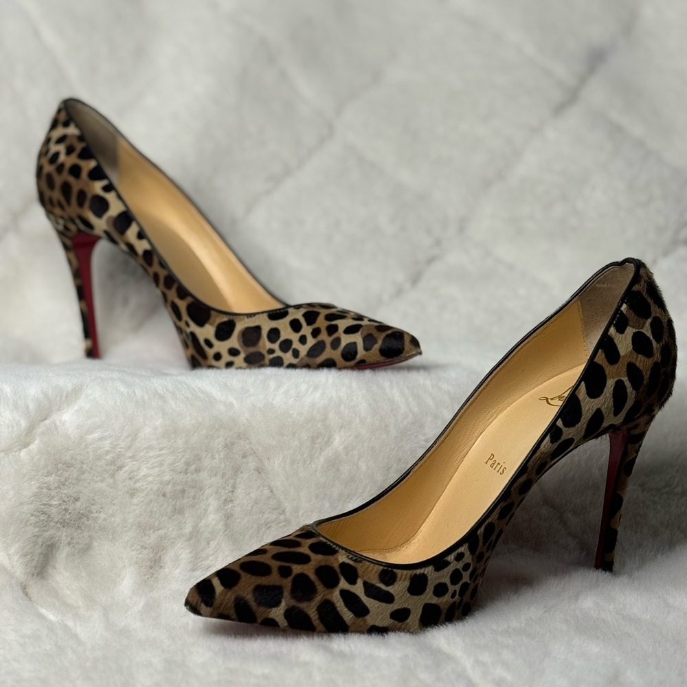 Christian Louboutin Leopard Print Heels